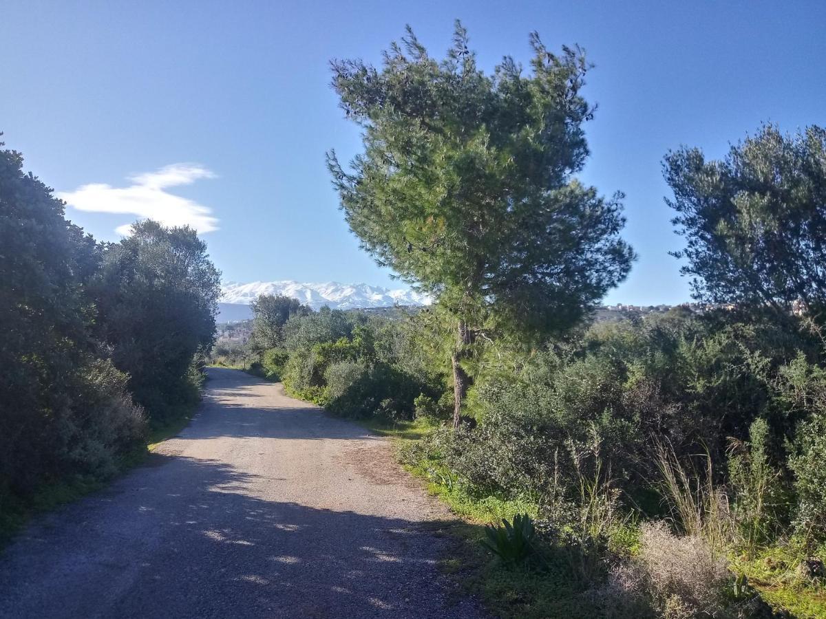 Manolo S Olive Farm, Apartment With Seaview Chania  ภายนอก รูปภาพ